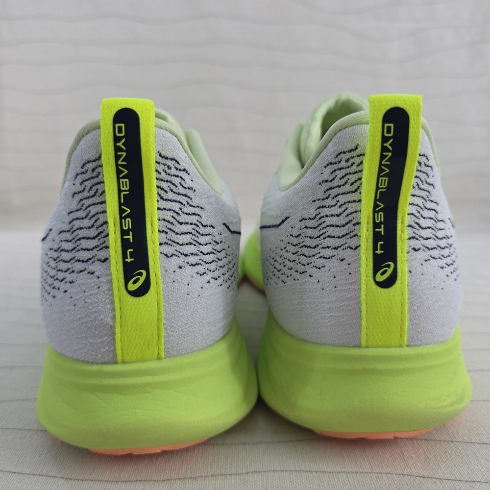 ASICS Womens Dynablast 4 Cool Matcha Green White Running Shoes 1012B513 Size 11 - Picture 5 of 13